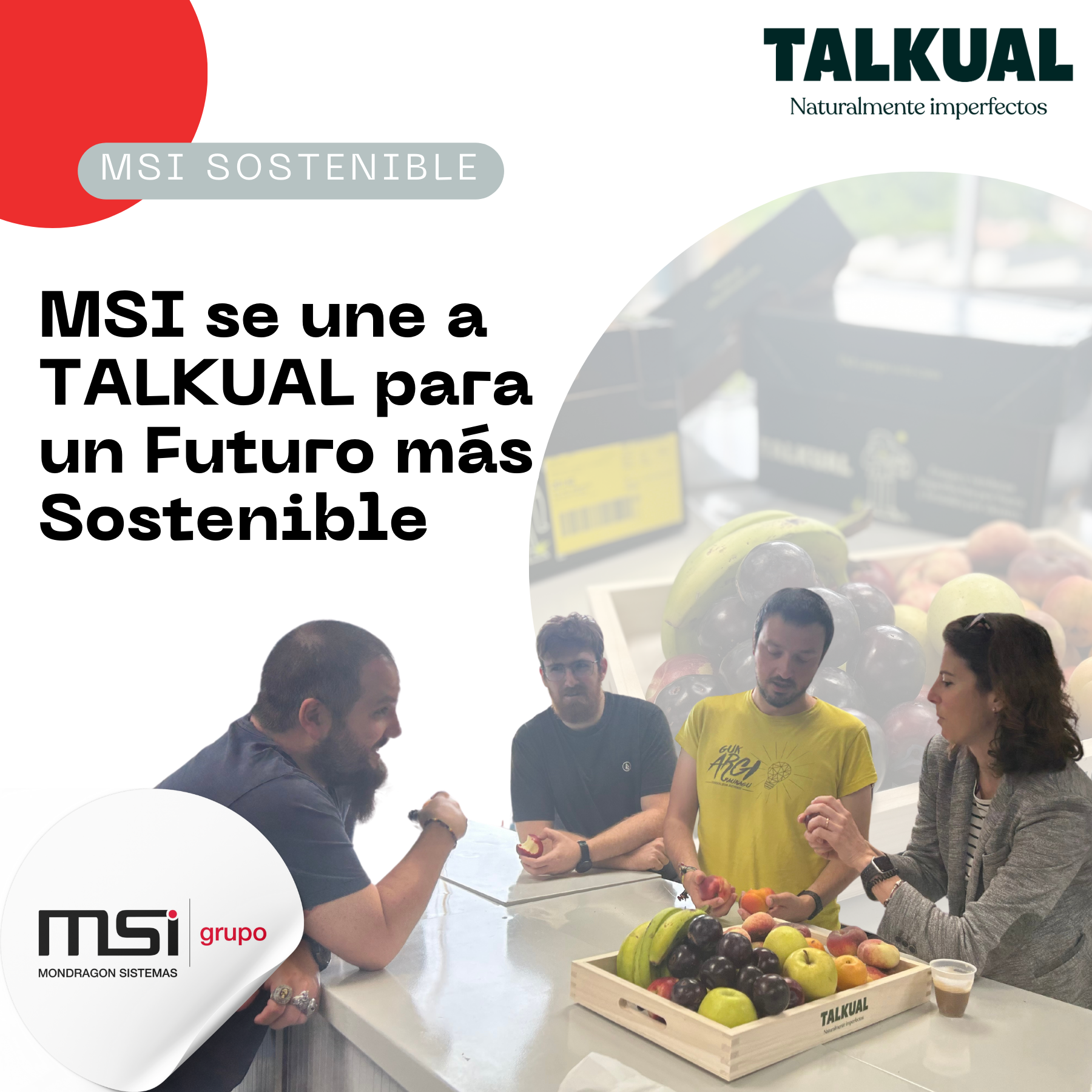 MSI se une a TALKUAL para Promover la Sostenibilidad y Reducir el Desperdicio Alimentario
